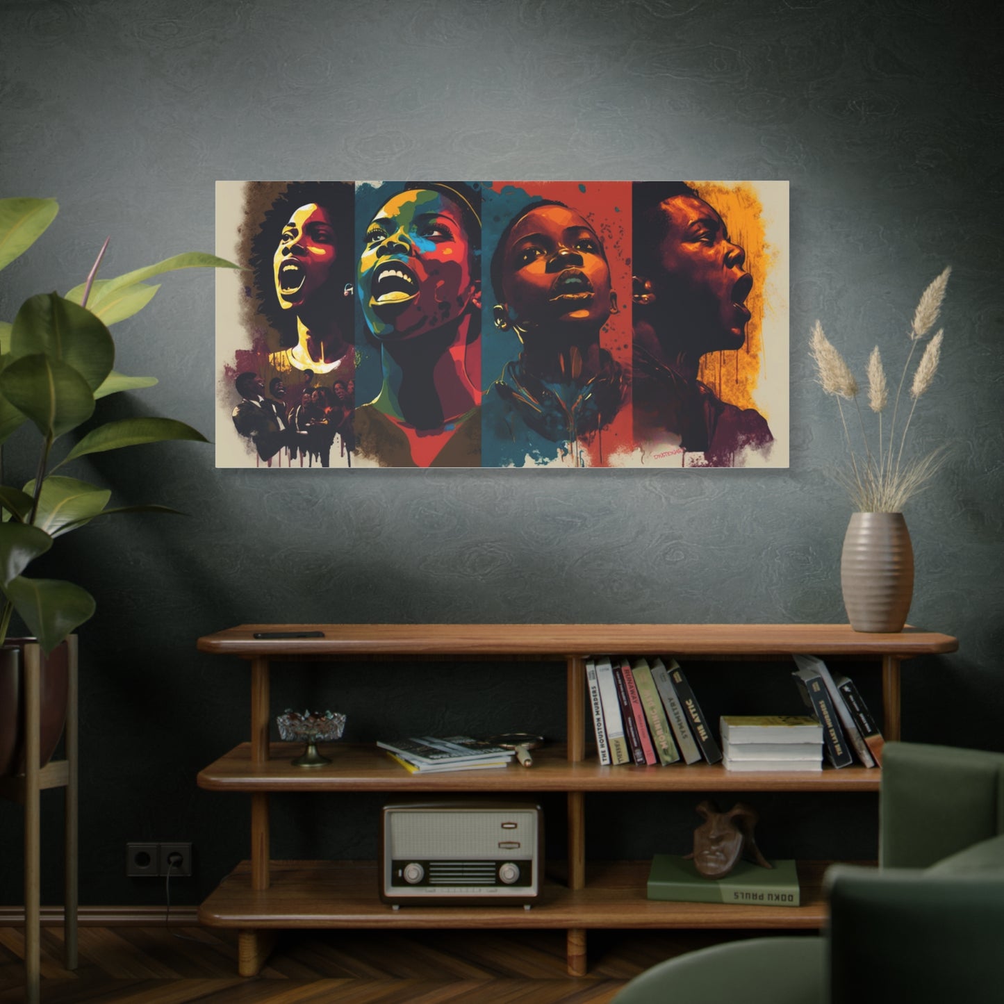 The Choir Canvas Print