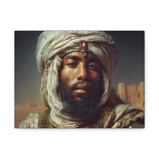 Majestic Legacy: Mansa Musa in the Golden Dunes