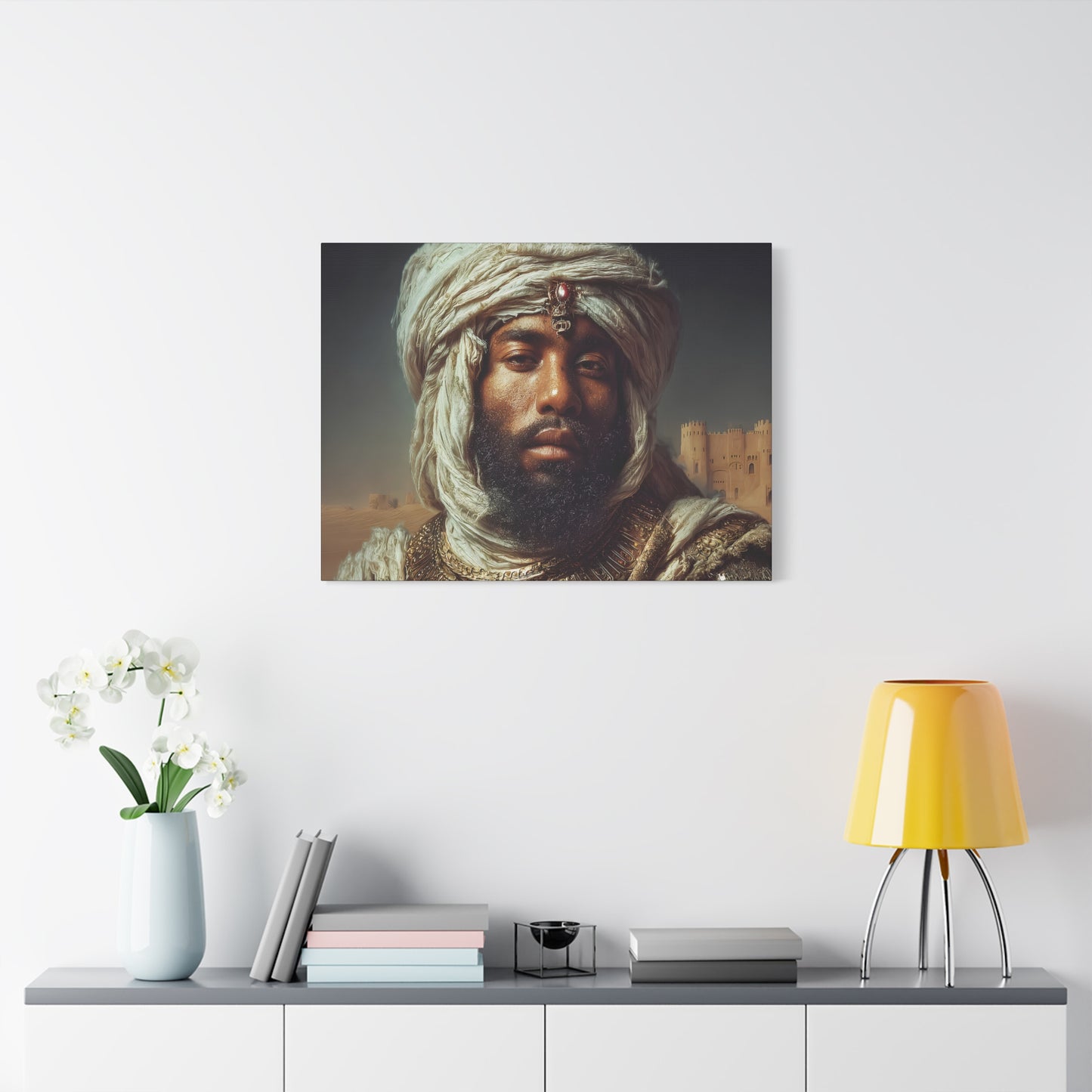 Majestic Legacy: Mansa Musa in the Golden Dunes
