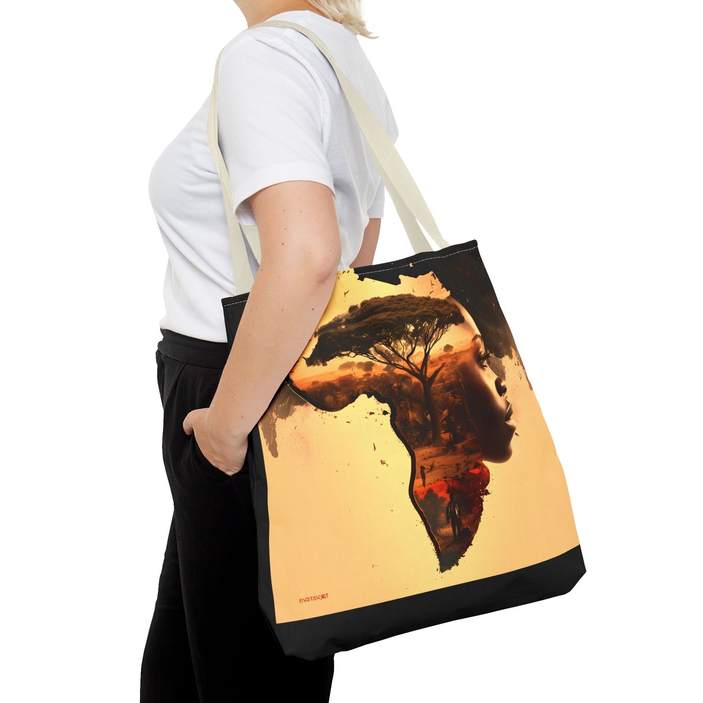 African Theme Tote Bag