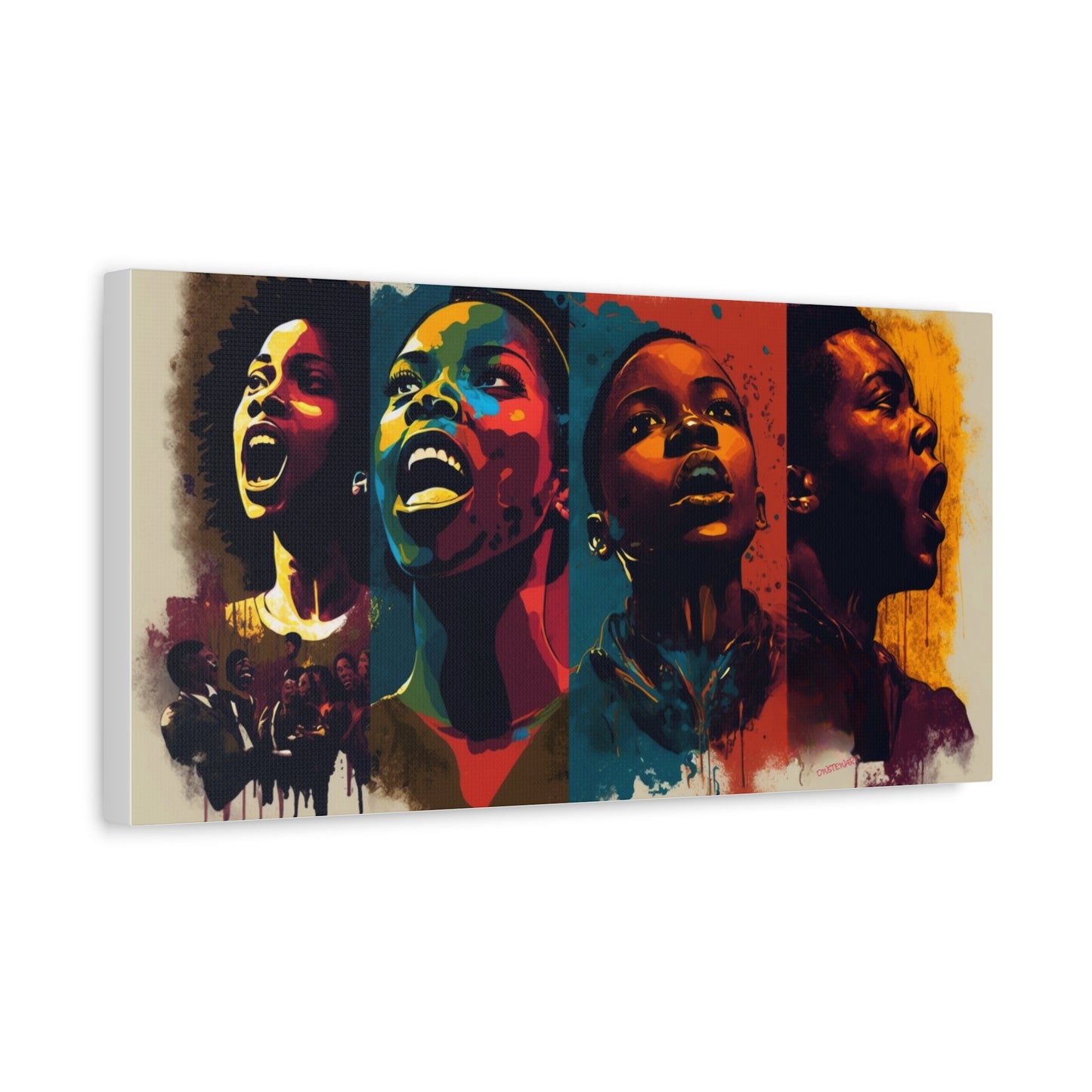 The Choir Canvas Print
