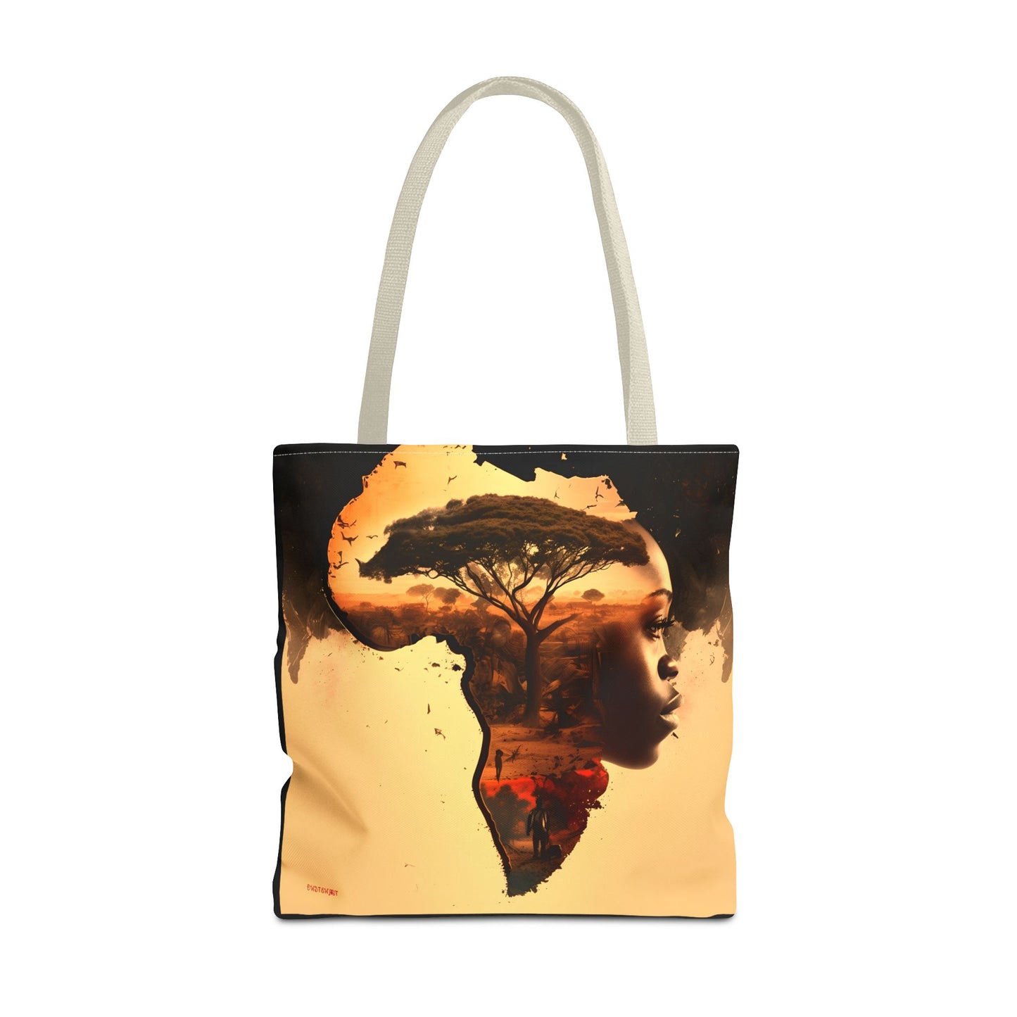 African Theme Tote Bag