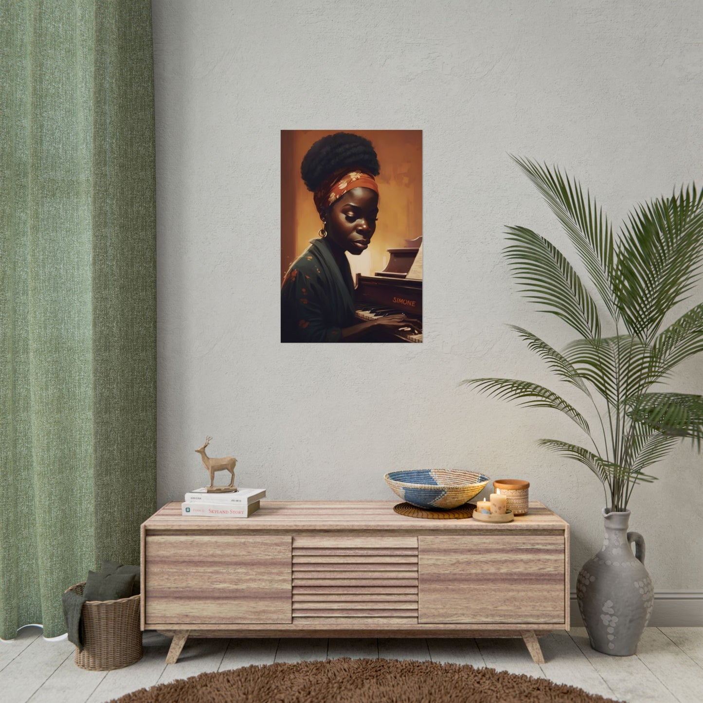 "Nina Simone — Quiet Power, Timeless Sound."