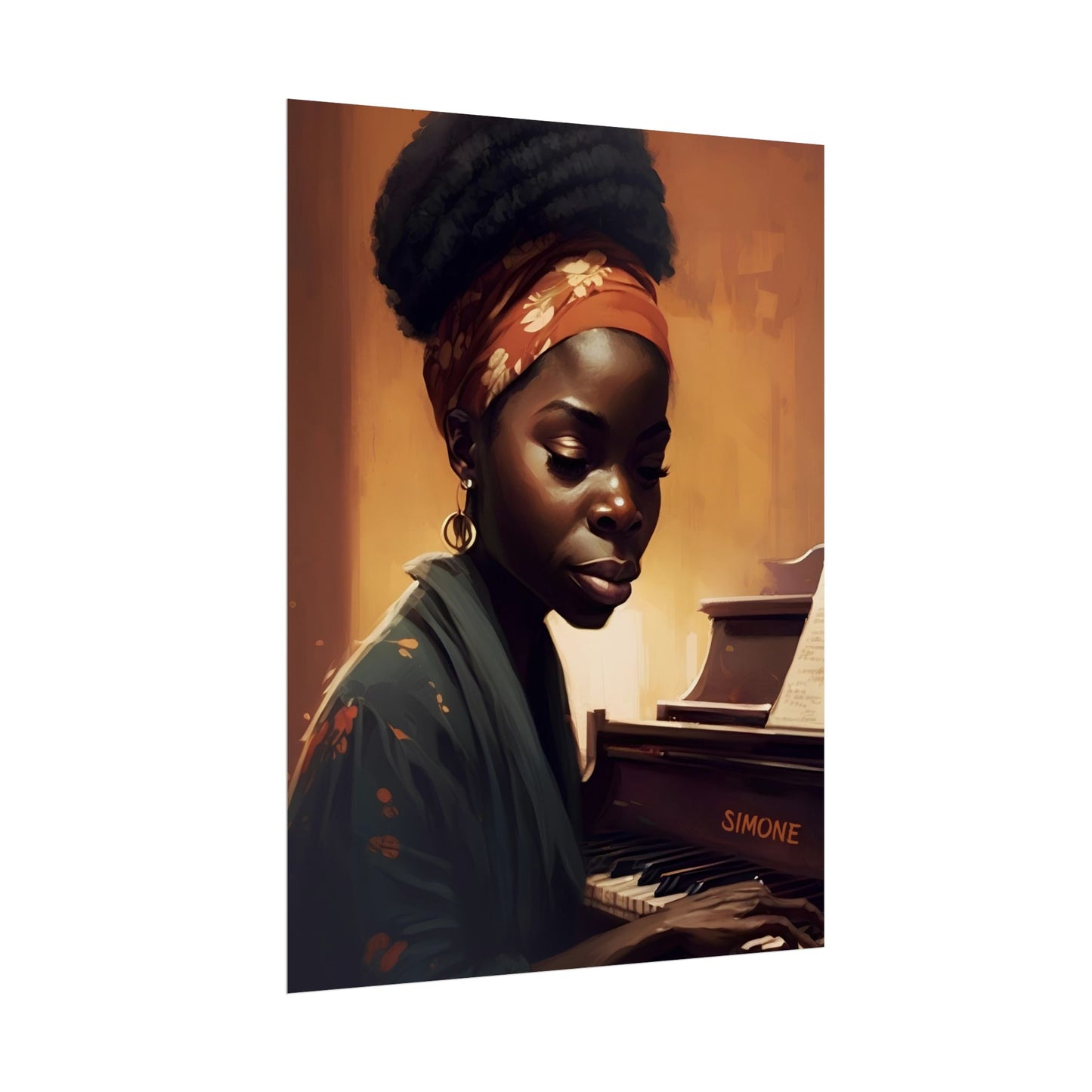 "Nina Simone — Quiet Power, Timeless Sound."