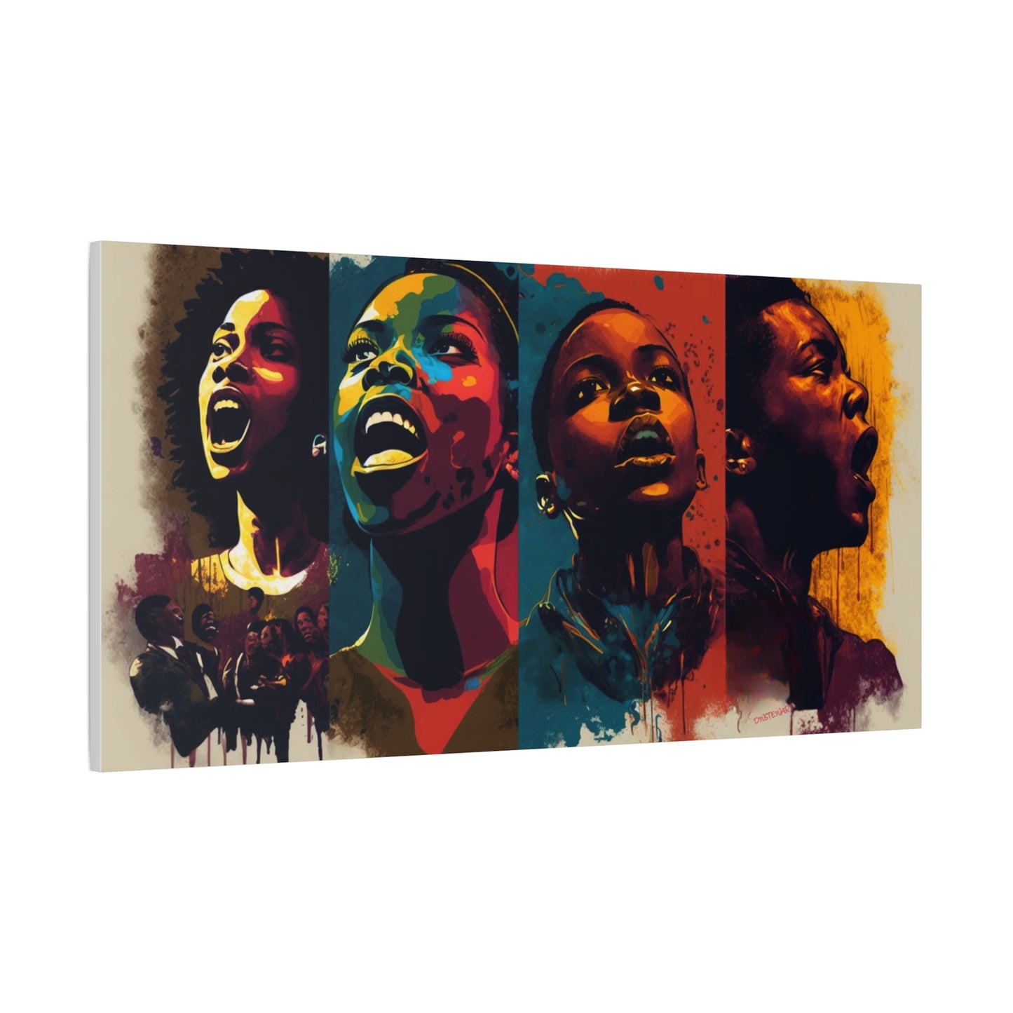 The Choir Canvas Print