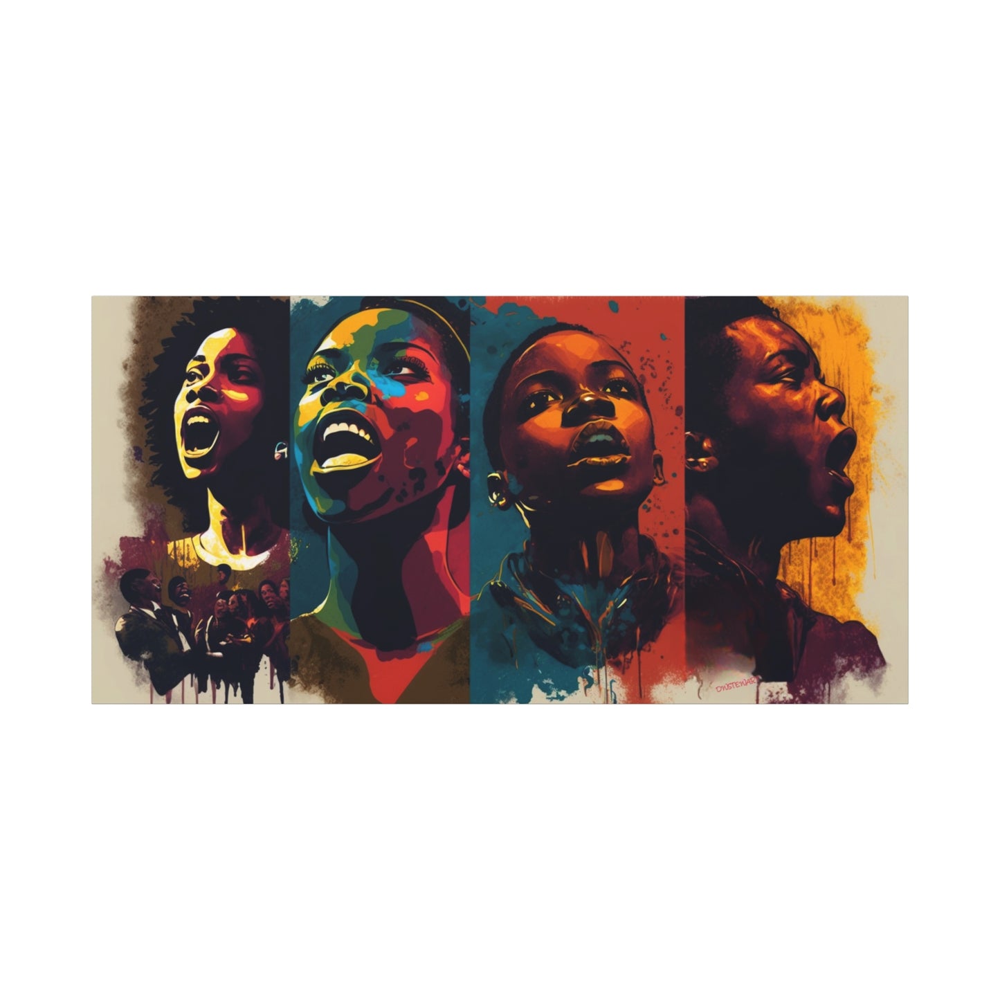 The Choir Canvas Print