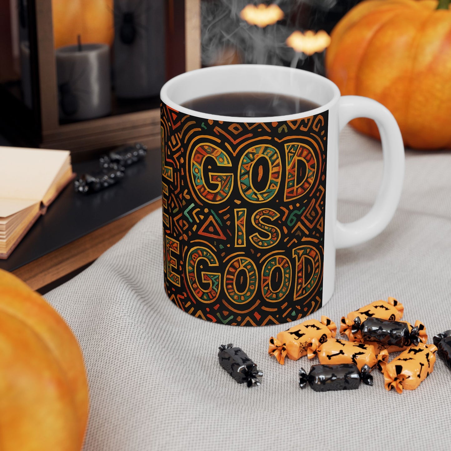 "God Is Good / All the Time" Ceramic Mug