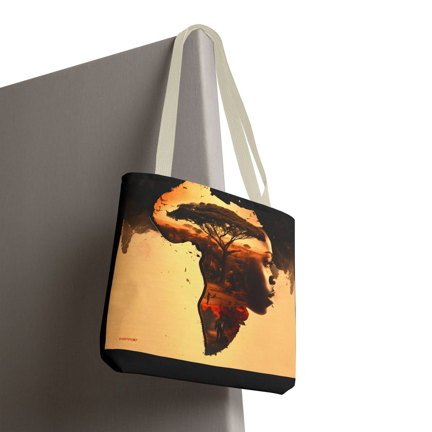 African Theme Tote Bag