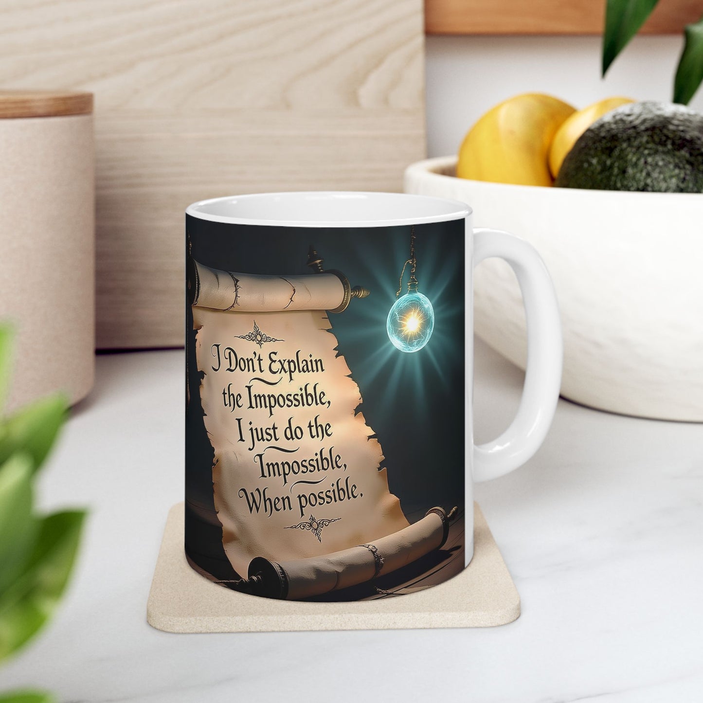 "I Do the Impossible" Ceramic Mug