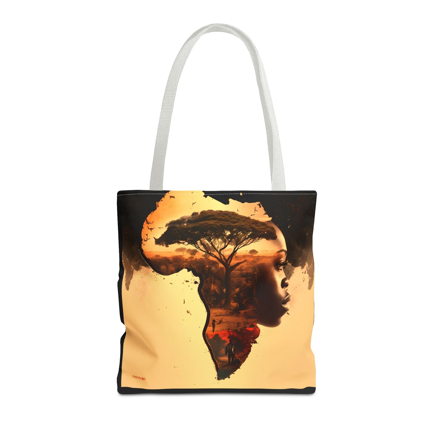 African Theme Tote Bag