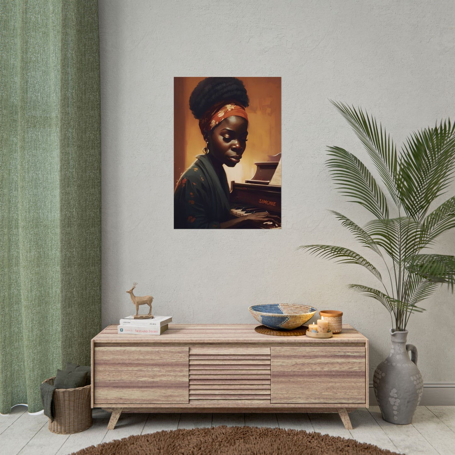 "Nina Simone — Quiet Power, Timeless Sound."