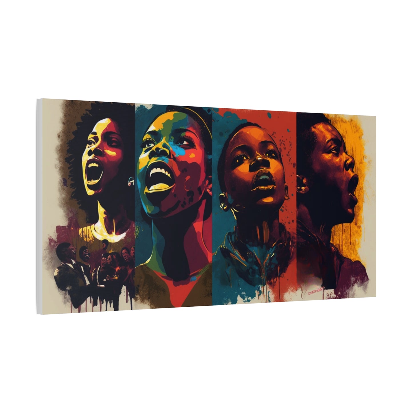 The Choir Canvas Print