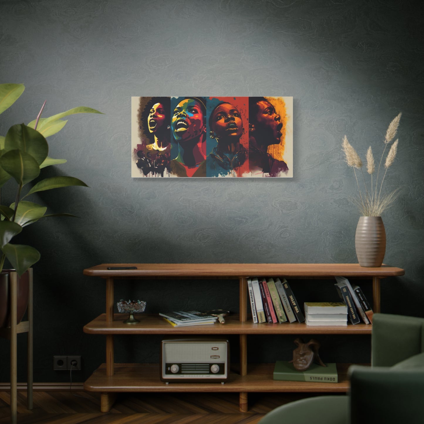 The Choir Canvas Print