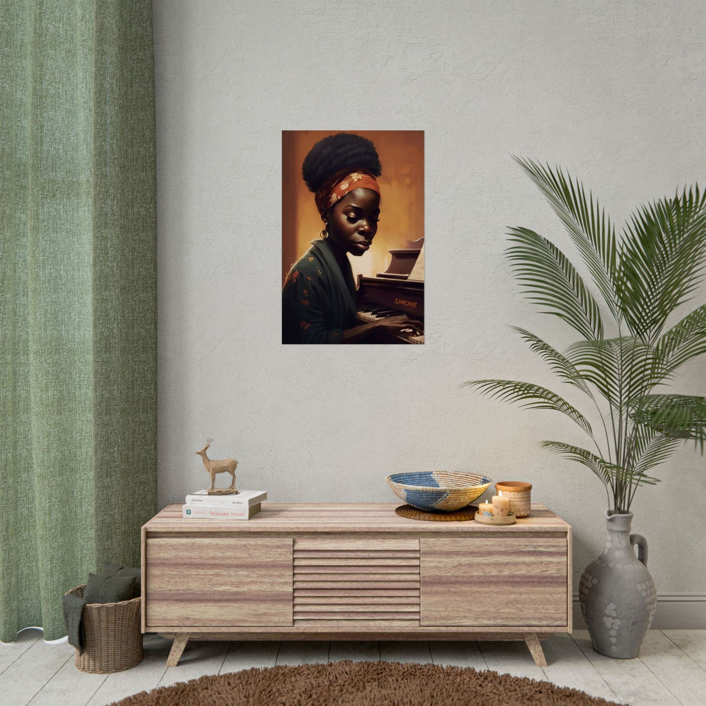 "Nina Simone — Quiet Power, Timeless Sound."