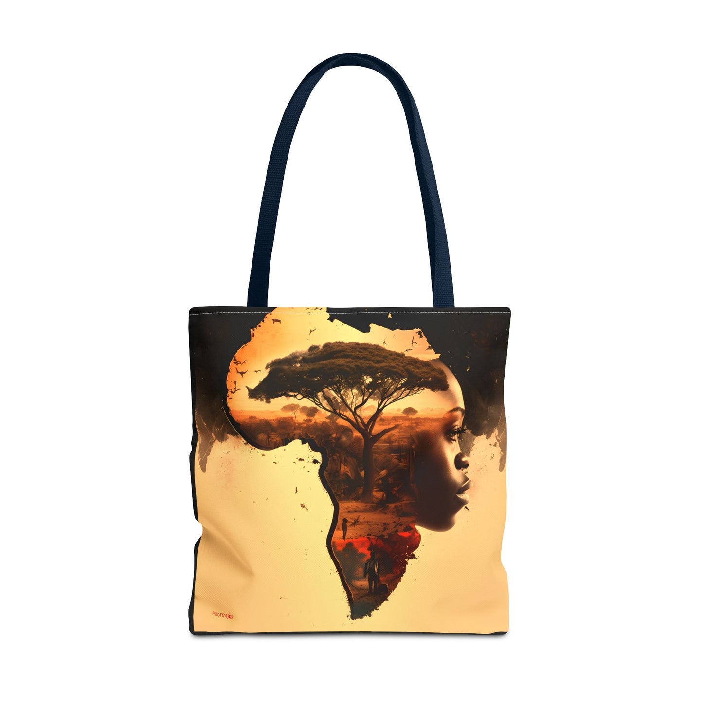 African Theme Tote Bag