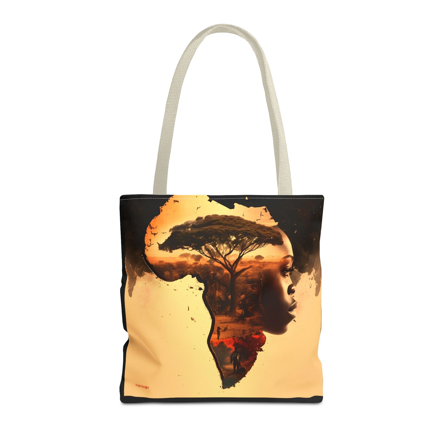 African Theme Tote Bag