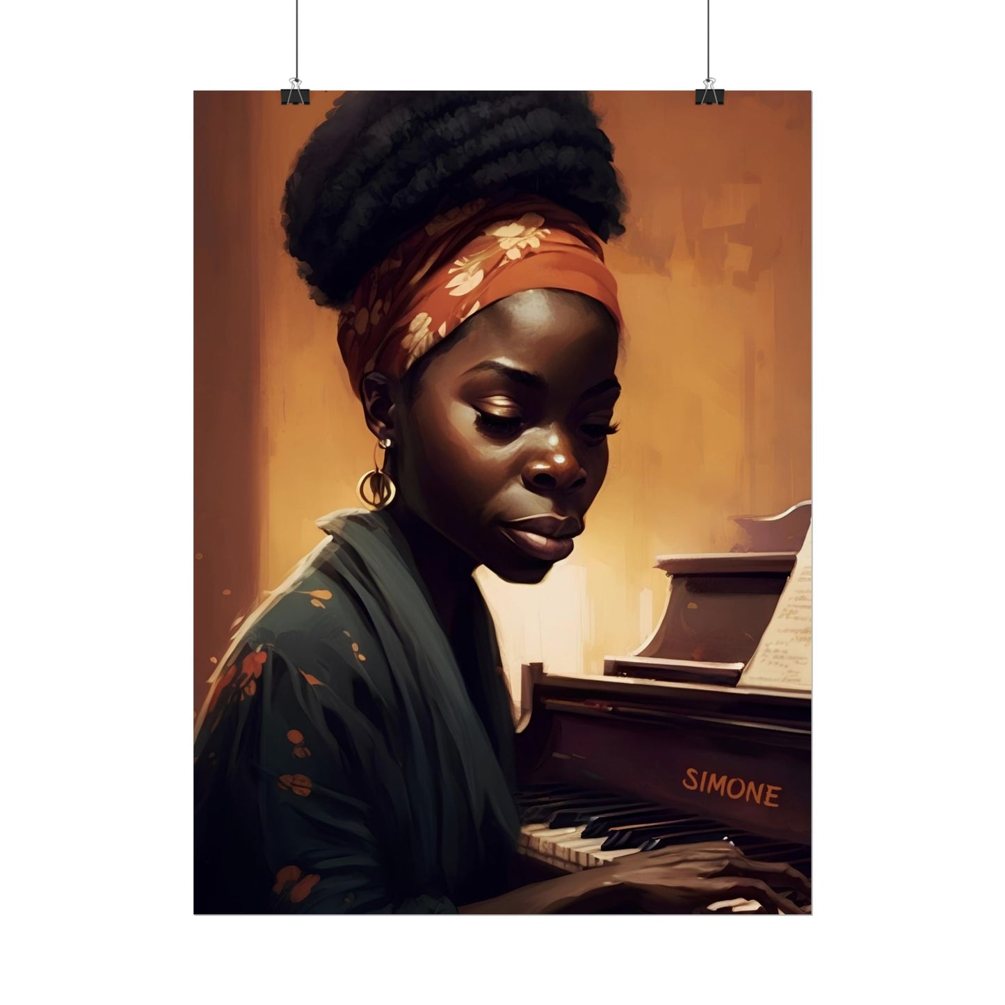 "Nina Simone — Quiet Power, Timeless Sound."