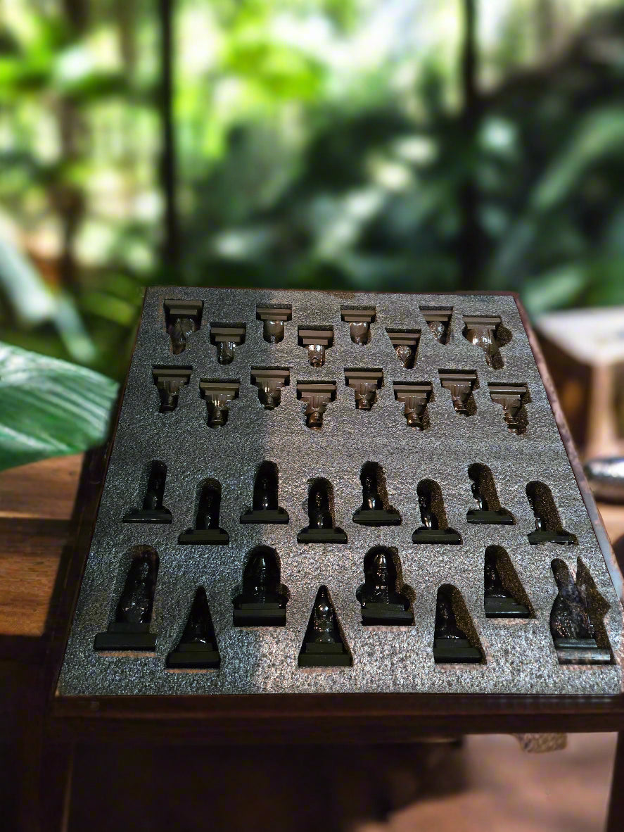 Legacy Historical Black Chess Set