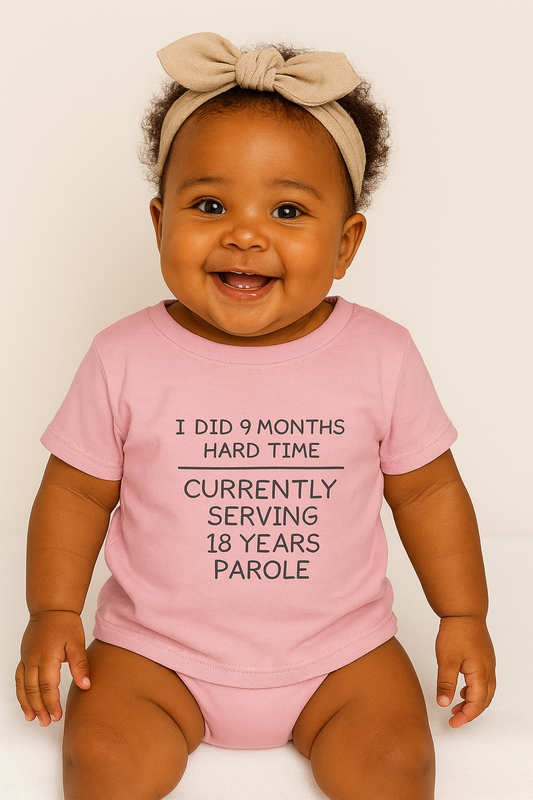 Infant Fine Jersey Tee – “Hard Time”