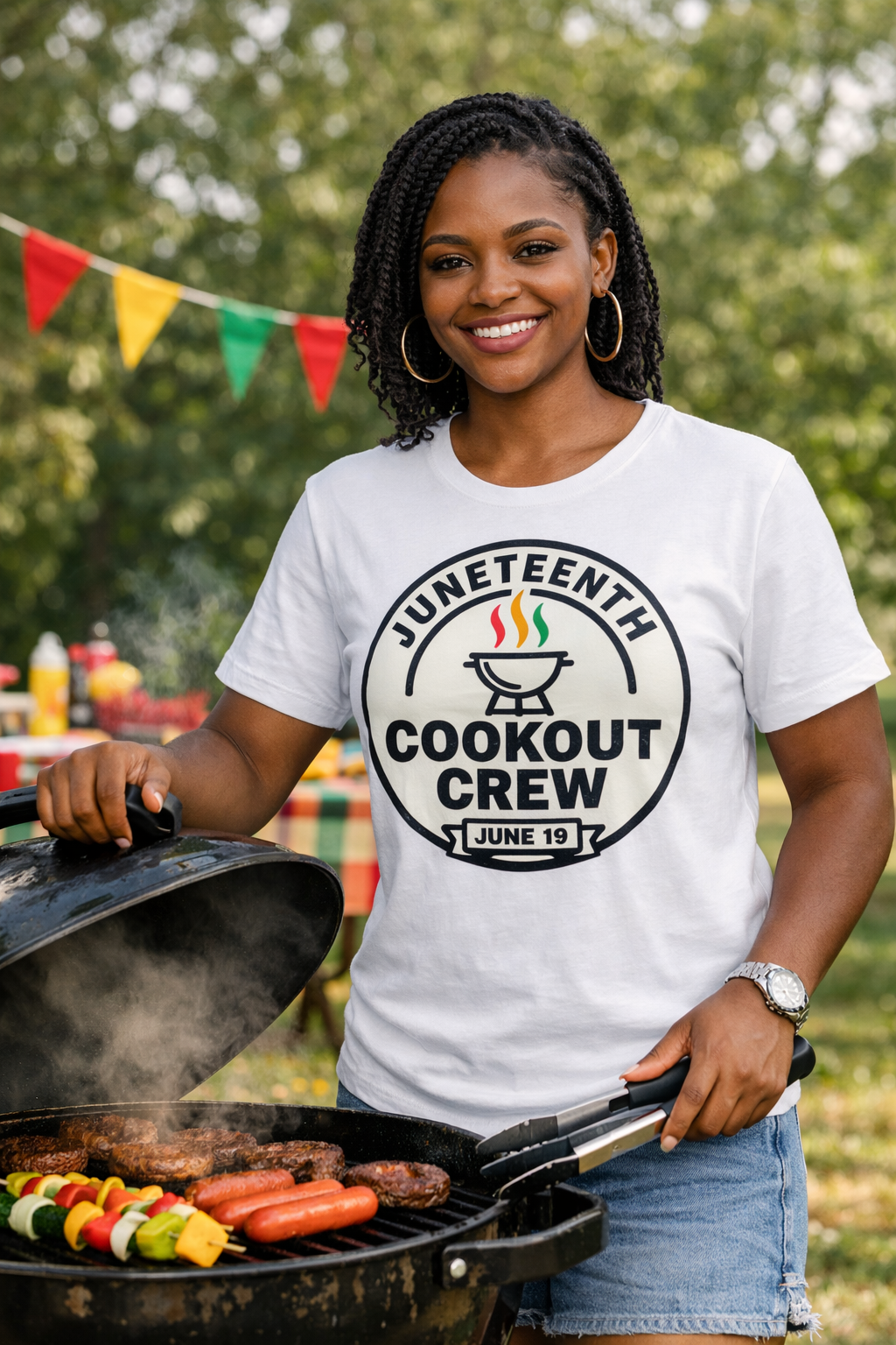 Juneteenth Cookout Crew T‑Shirt