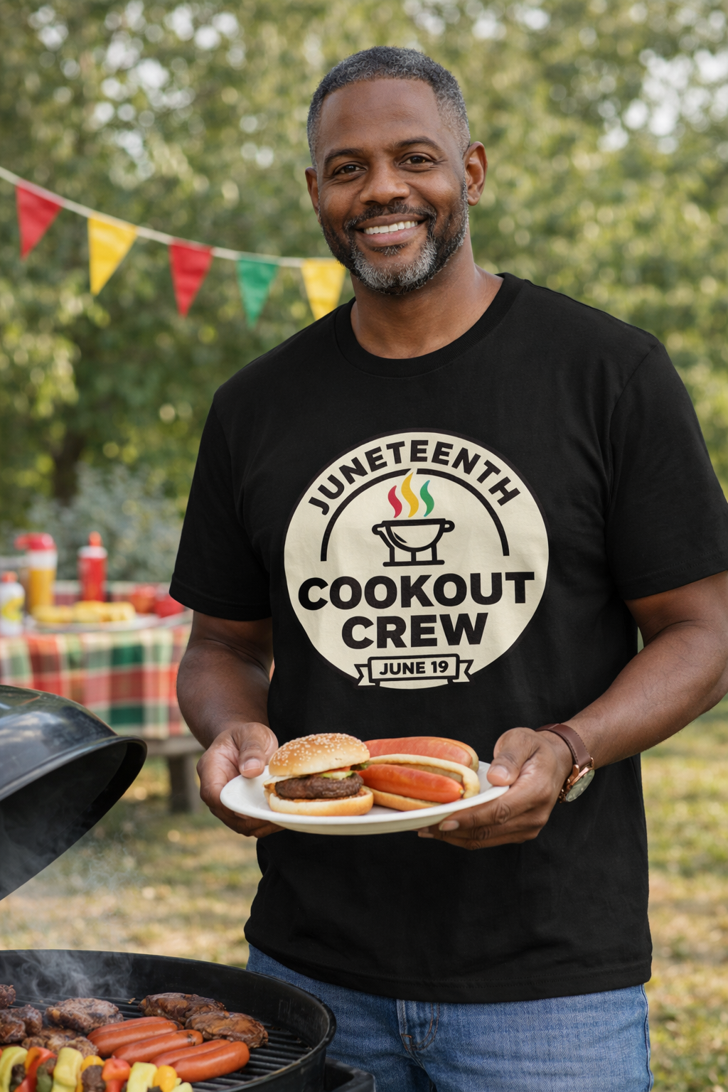 Juneteenth Cookout Crew T‑Shirt
