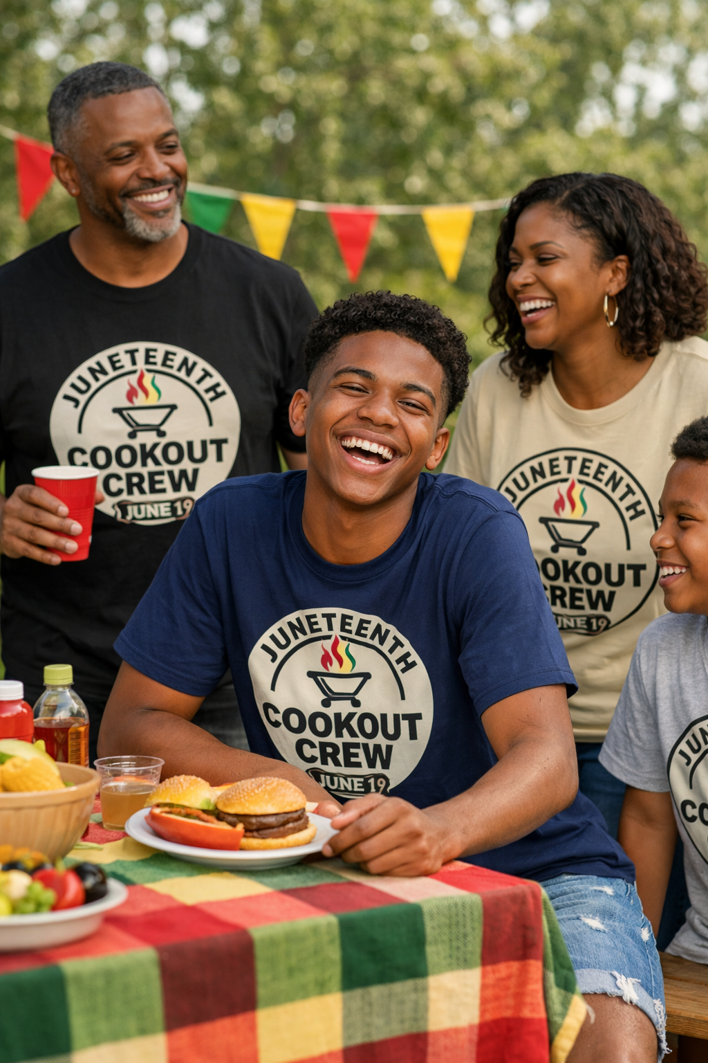 Juneteenth Cookout Crew T‑Shirt