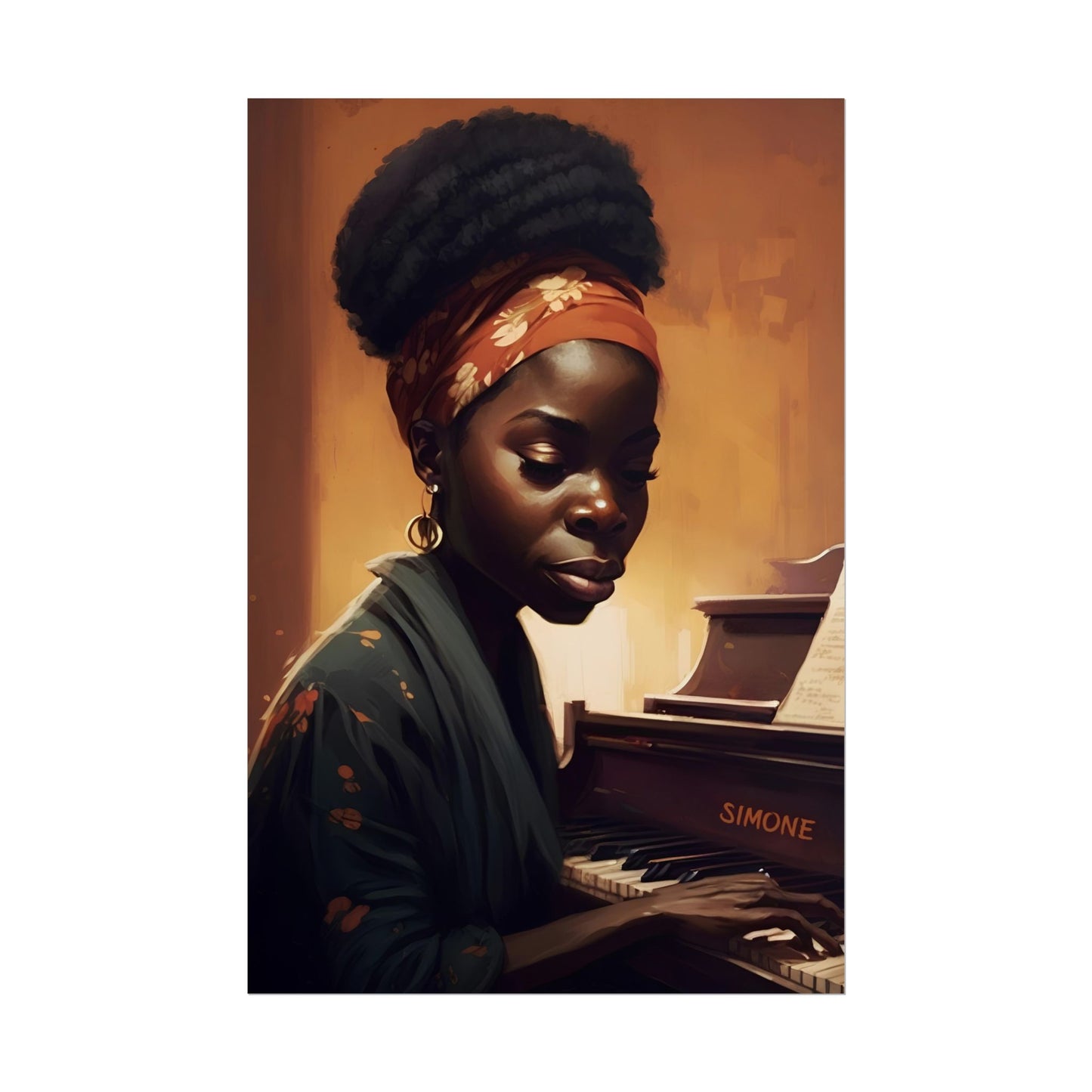 "Nina Simone — Quiet Power, Timeless Sound."