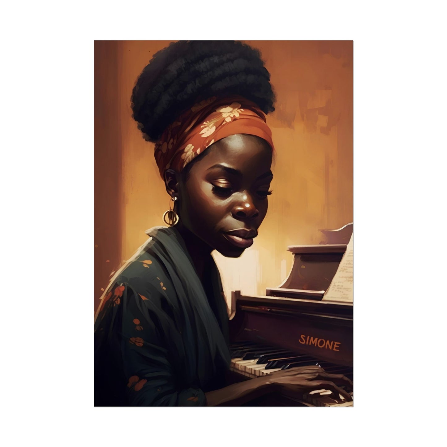 "Nina Simone — Quiet Power, Timeless Sound."