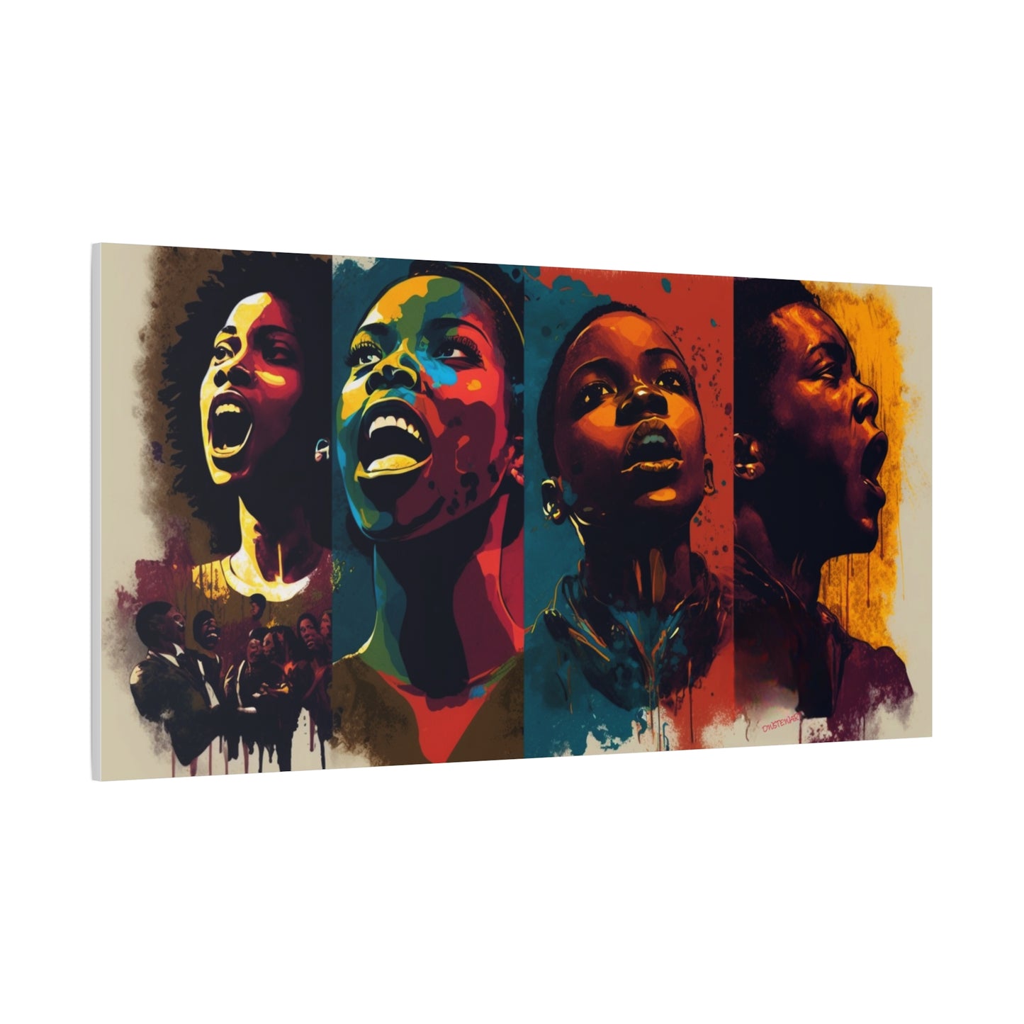 The Choir Canvas Print