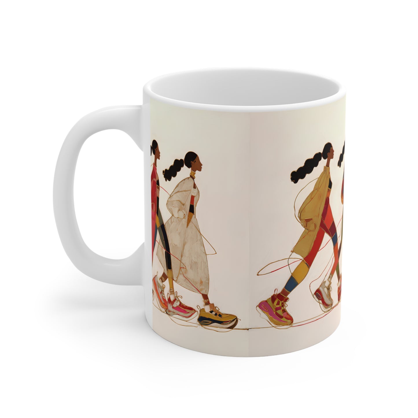 Walk in Power Ceramic Mug – Sip with Style & Story