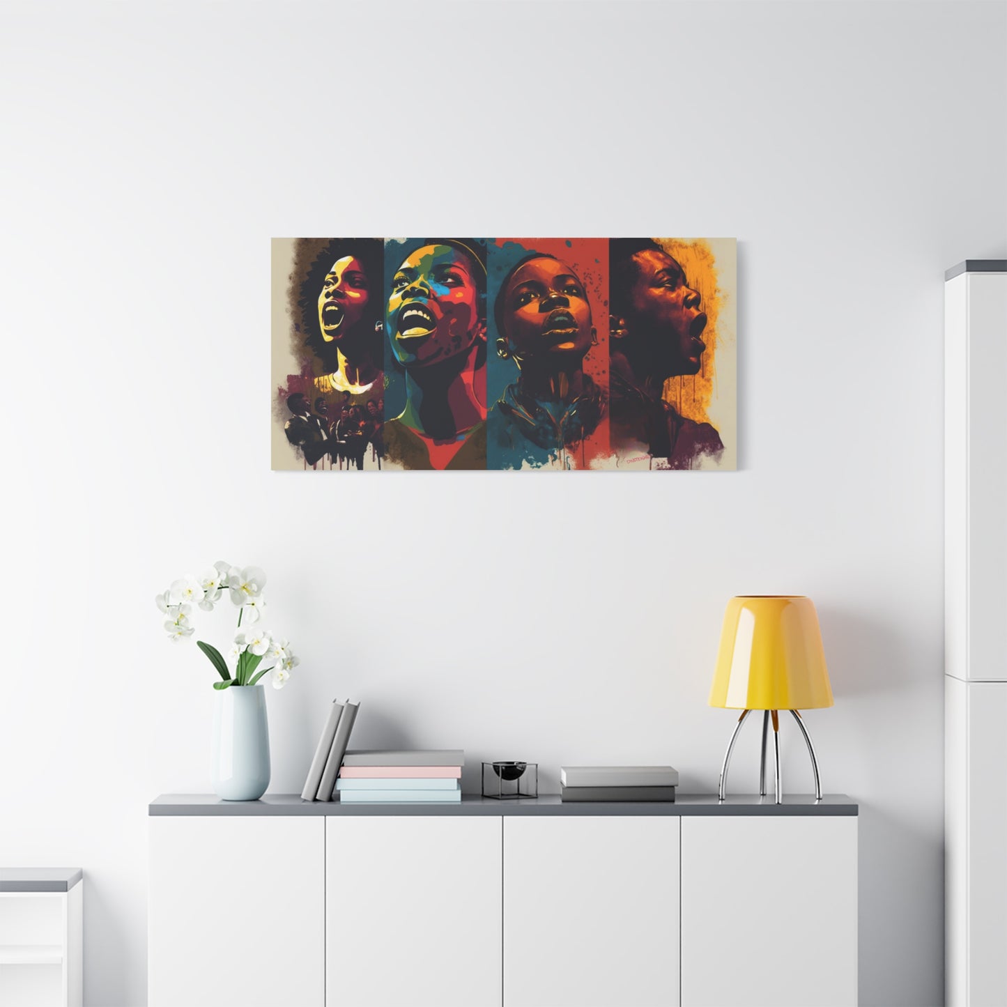 The Choir Canvas Print