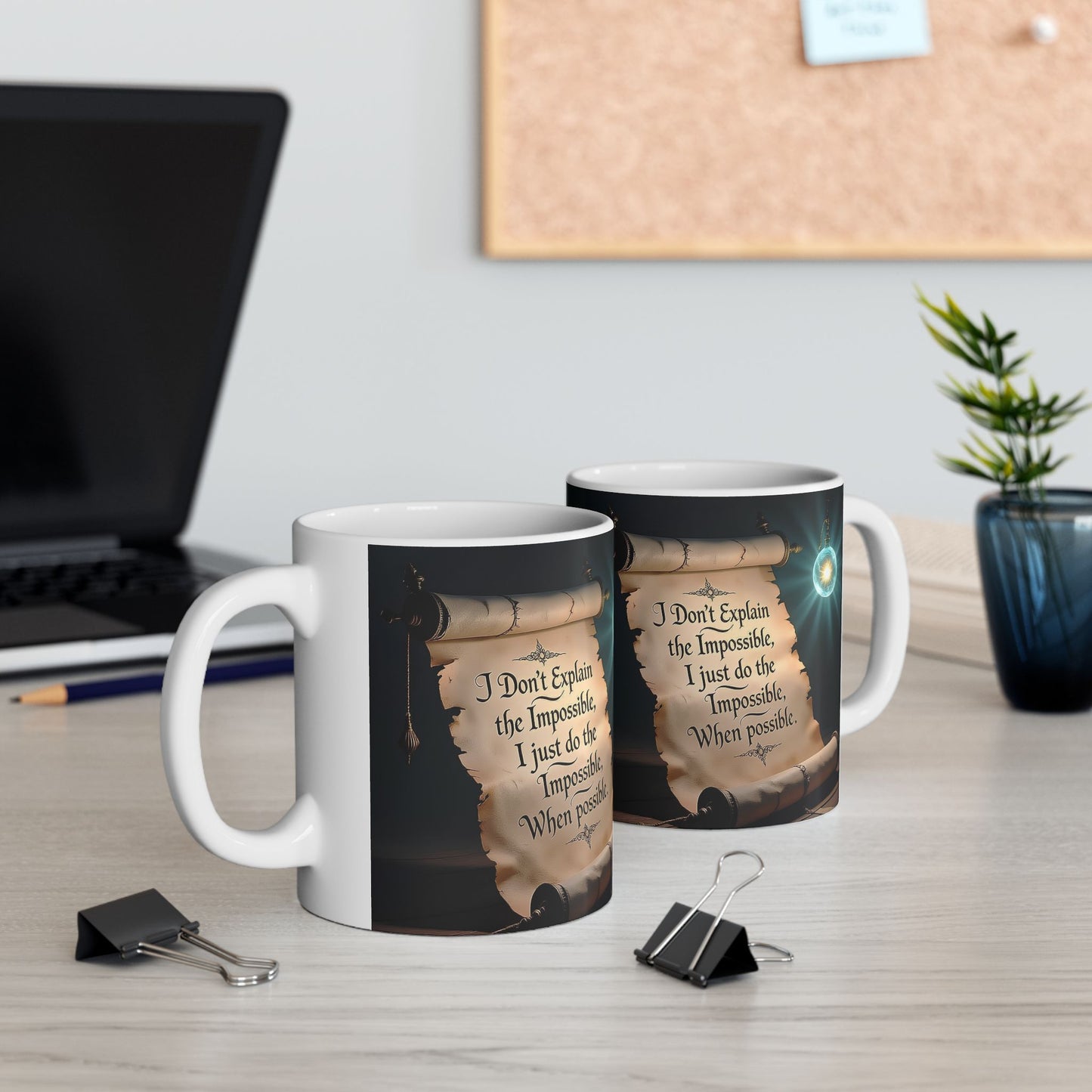 "I Do the Impossible" Ceramic Mug