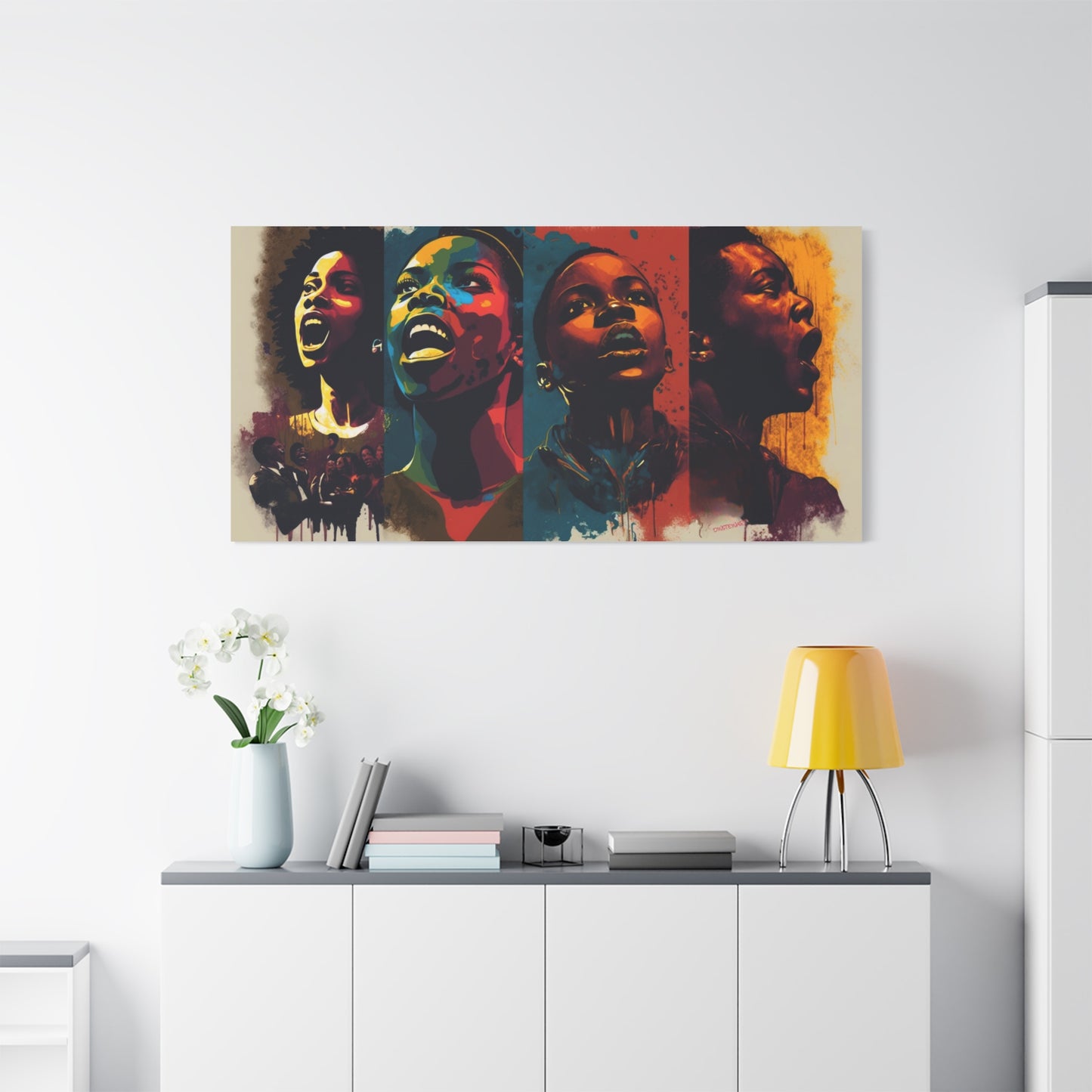 The Choir Canvas Print