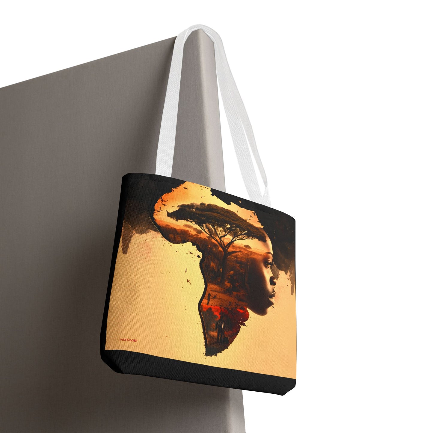 African Theme Tote Bag