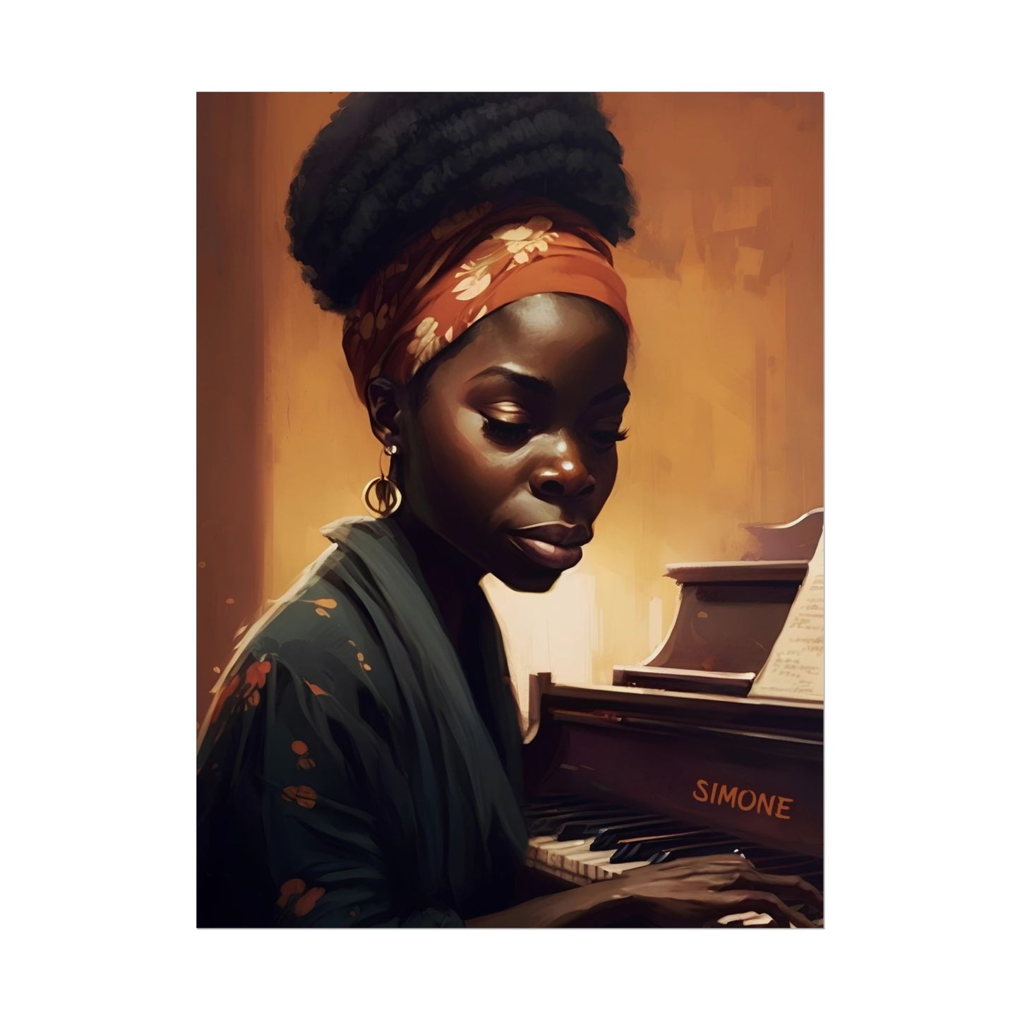 "Nina Simone — Quiet Power, Timeless Sound."