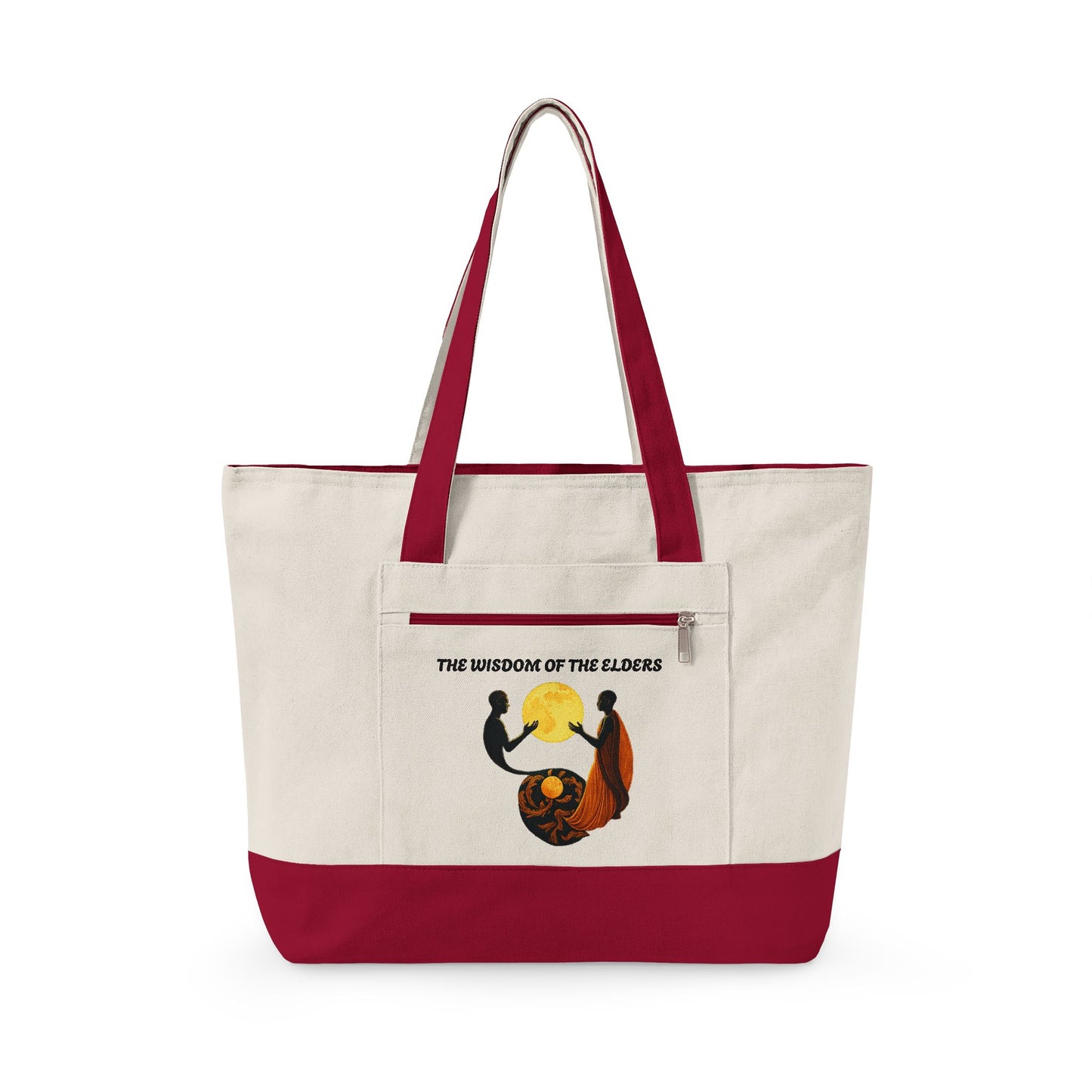 “Two Worlds, One Journey” — Mansa Gallery Dual‑Sided Tote