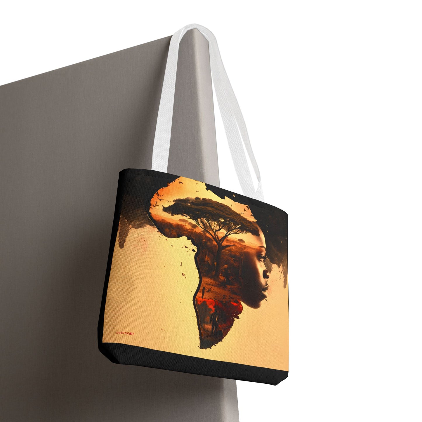 African Theme Tote Bag