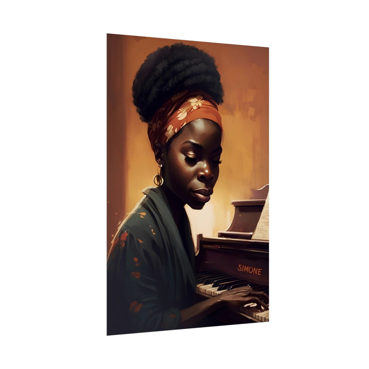 "Nina Simone — Quiet Power, Timeless Sound."