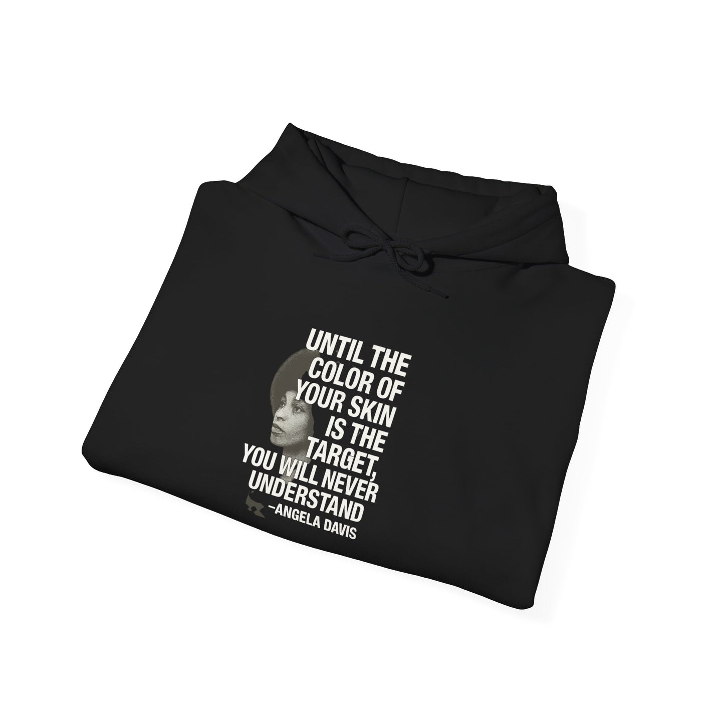🖤 Angela Davis Quote Hoodie