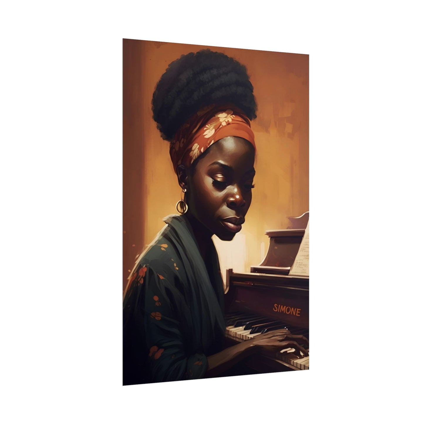 "Nina Simone — Quiet Power, Timeless Sound."
