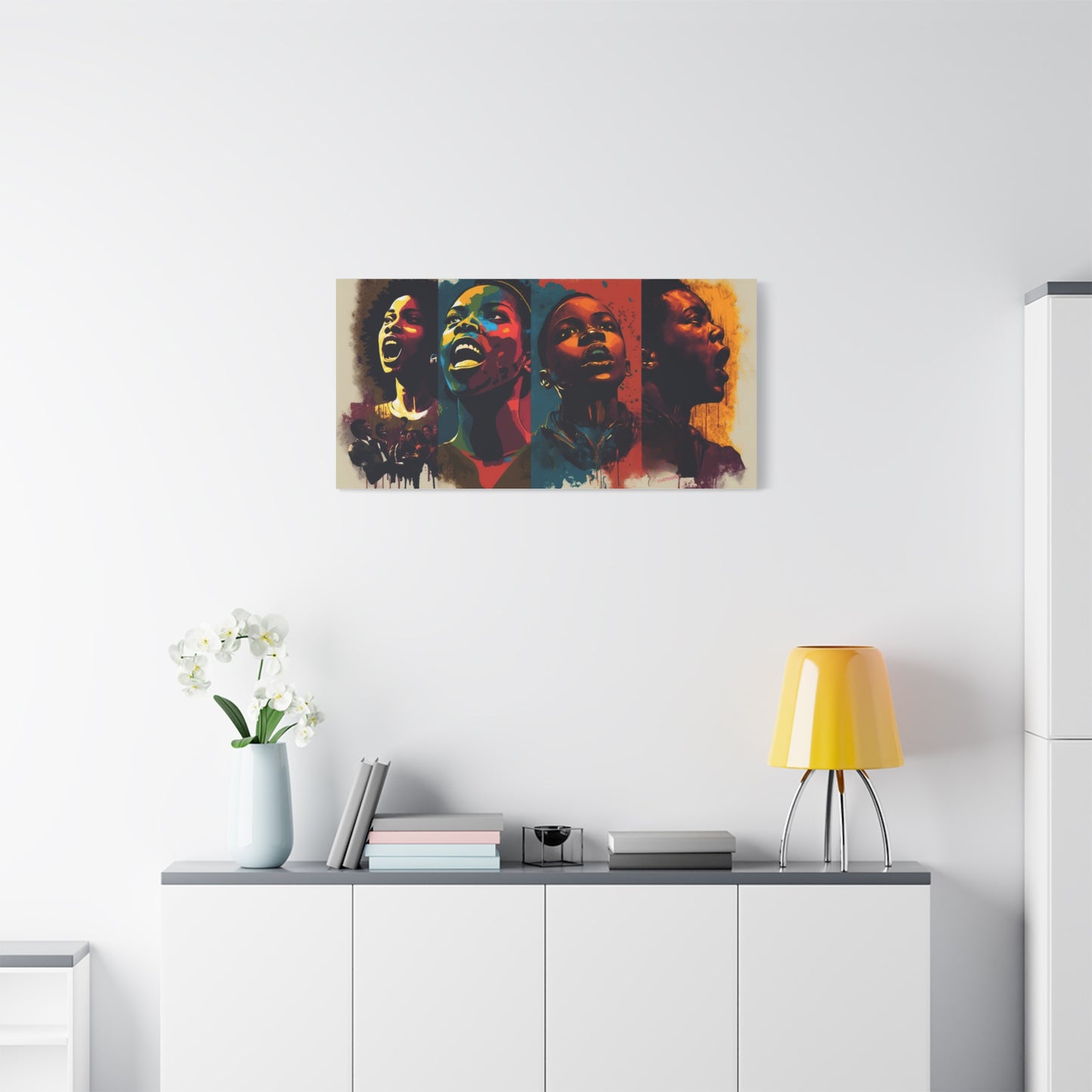 The Choir Canvas Print