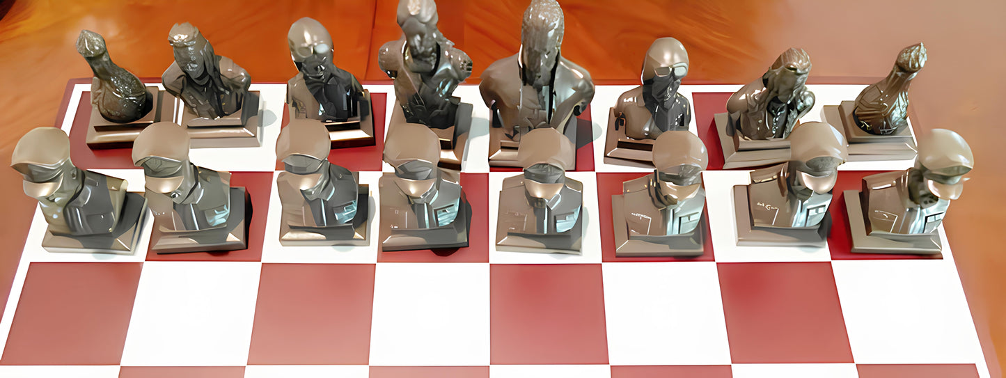Legacy Historical Black Chess Set
